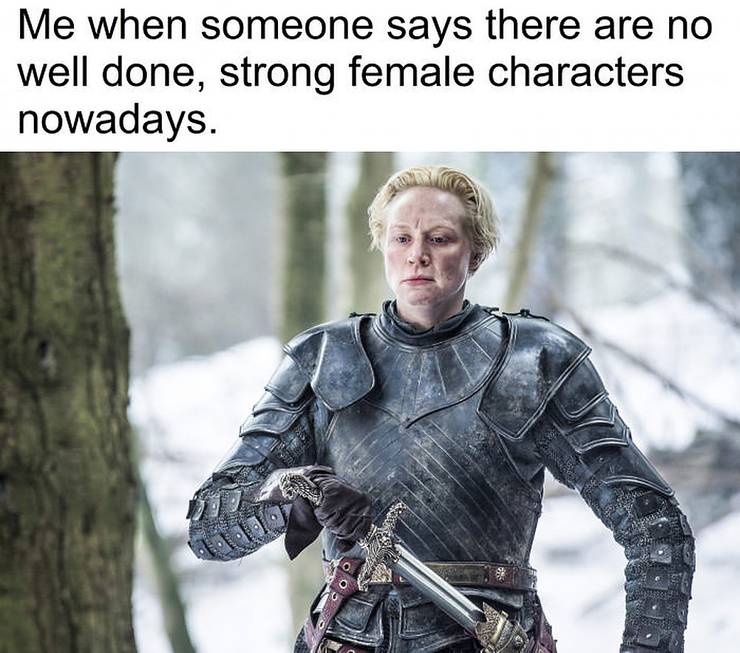 Game Of Thrones 10 Brienne Of Tarth Memes That Will Have You Cry