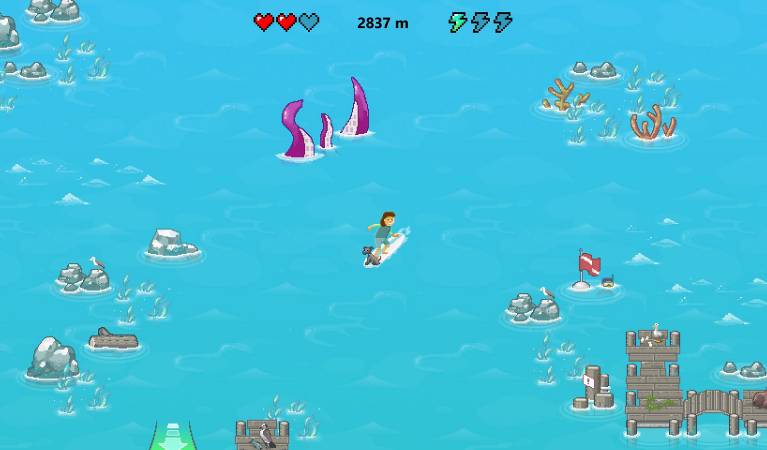 vleet vervangen heilig Play Microsoft Edge's New Surfing Game With No Internet