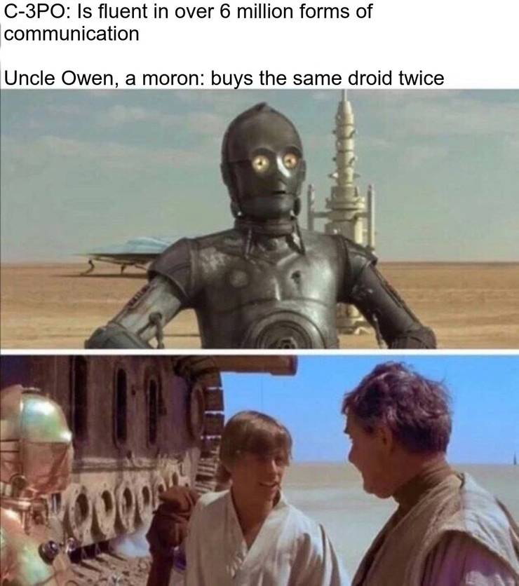 Star Wars 10 Best Droid Memes To Have You Cry Laughing