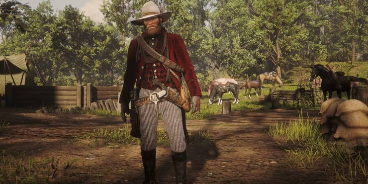 hot weather outfits rdr2