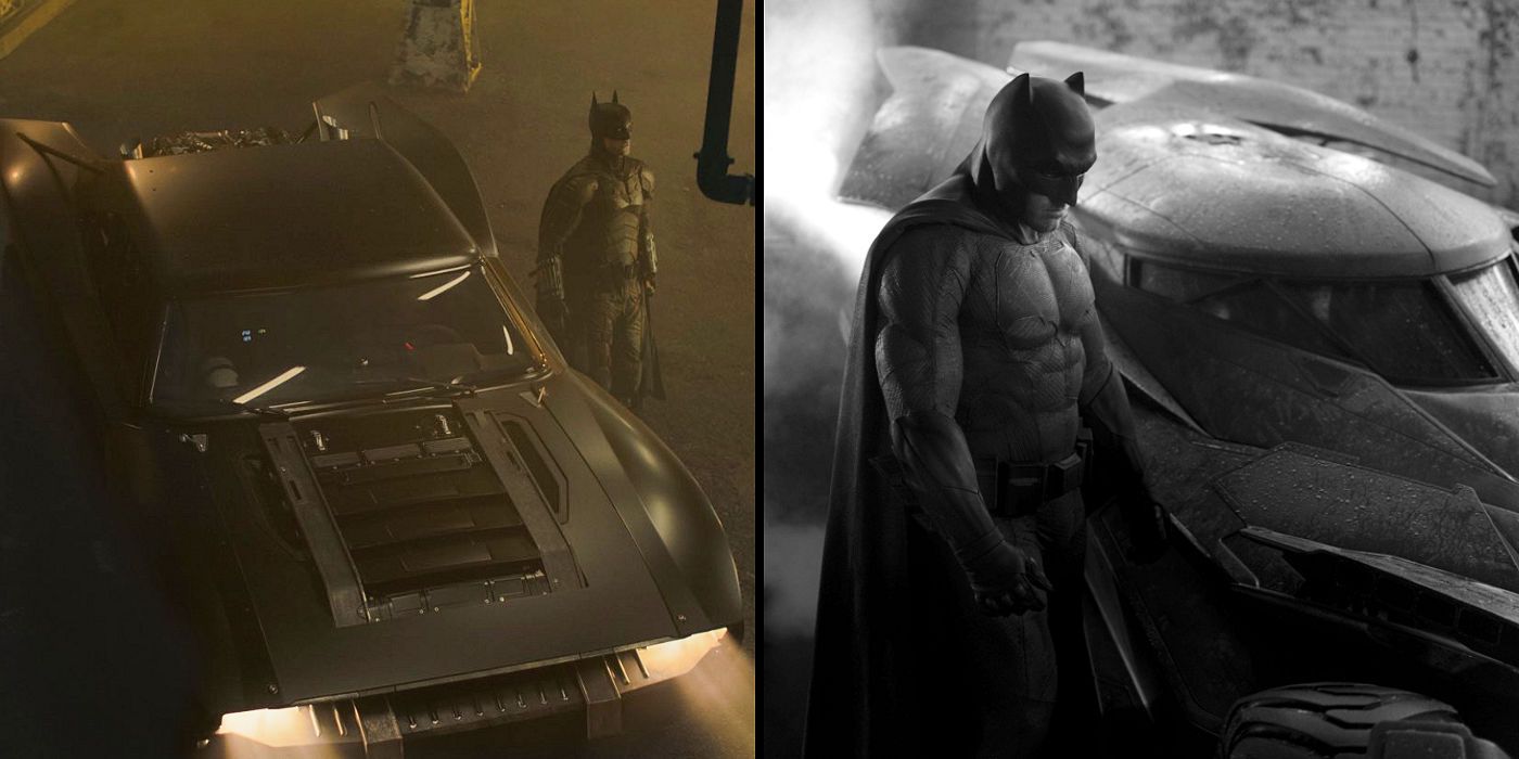 Batmobile Reveals Compared Robert Pattinson vs Ben Affleck
