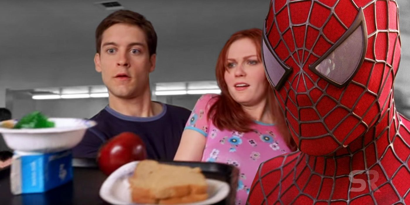 SpiderMan How Peter Parkers Tray Catch Scene Was Filmed (With No CGI)