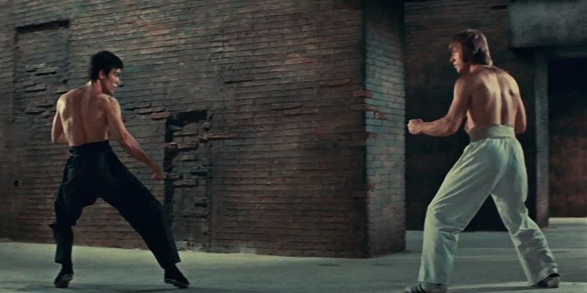 bruce lee chuck norris movies