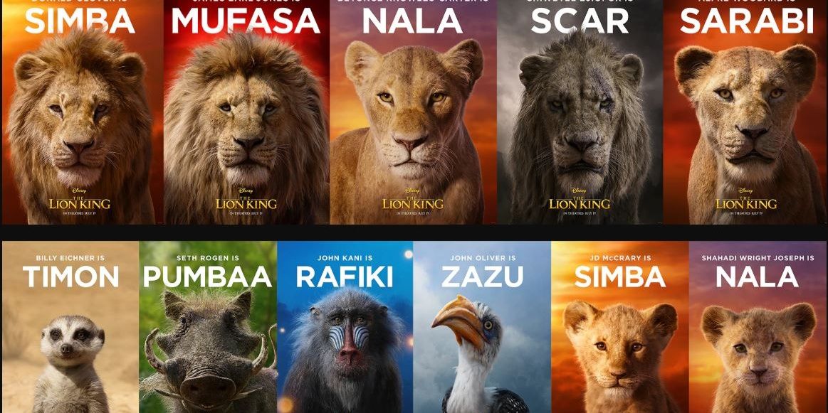 Disney Ranking Every Lion King 19 Poster Screenrant