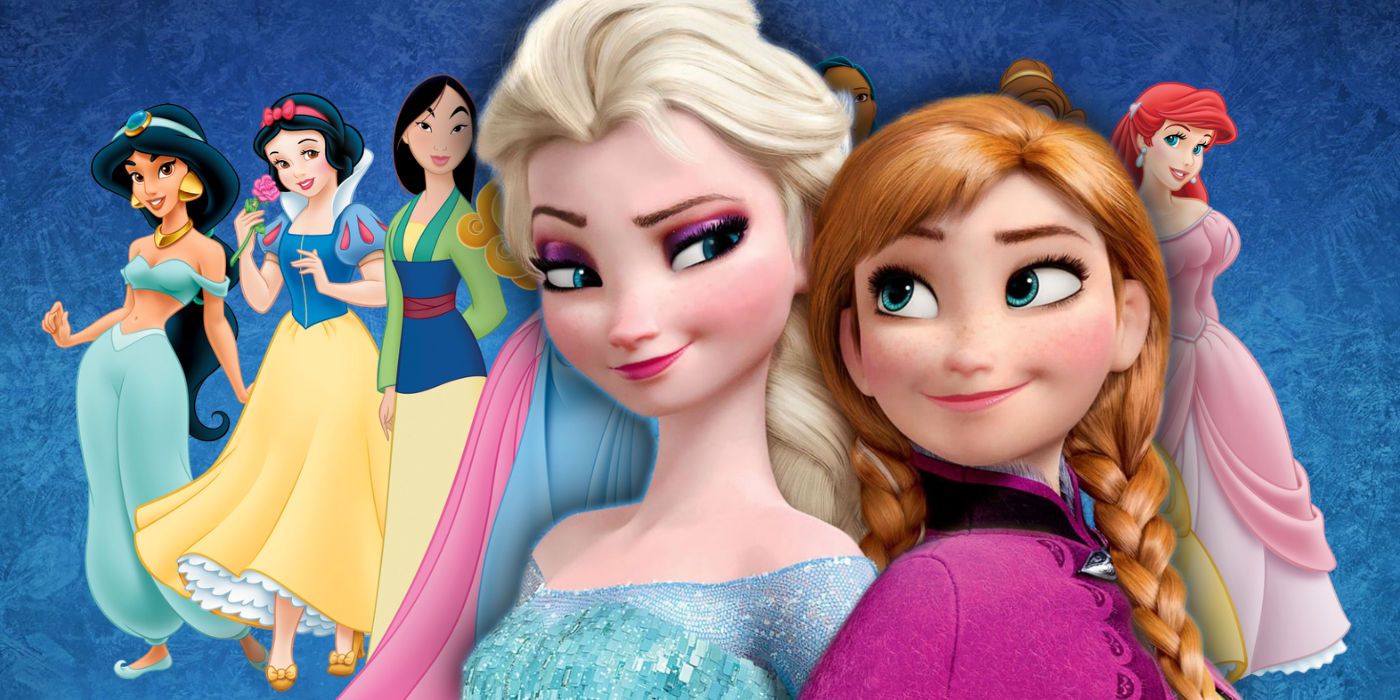 Featruing Princess Elsa & Princess Anna! Disney Frozen Sister Love Night Light