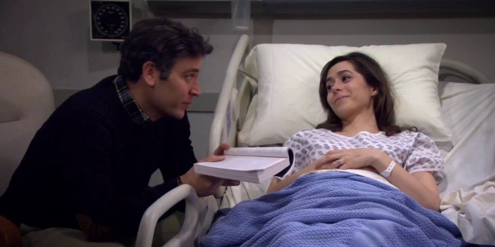 How I Met Your Mother Season Nine 9 Finale Tracey Death Dying Ted Hospital