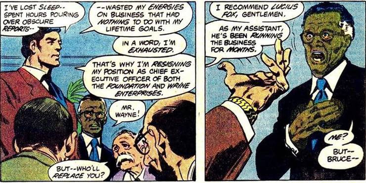 Batman: 10 Things About Lucius Fox You Never Knew | ScreenRant