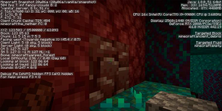 Minecraft Where To Find Netherite Screen Rant