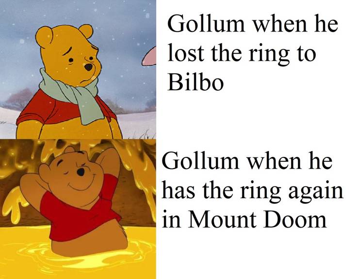 Lord Of The Rings 10 Hilarious Gollum Memes Screenrant