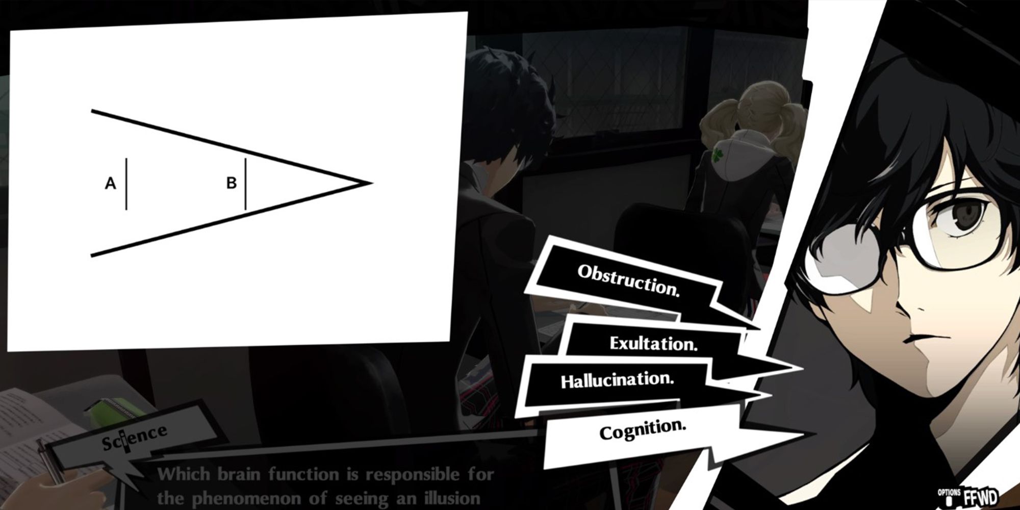 Persona 5 Royal Classroom Answers Guide Screen Rant