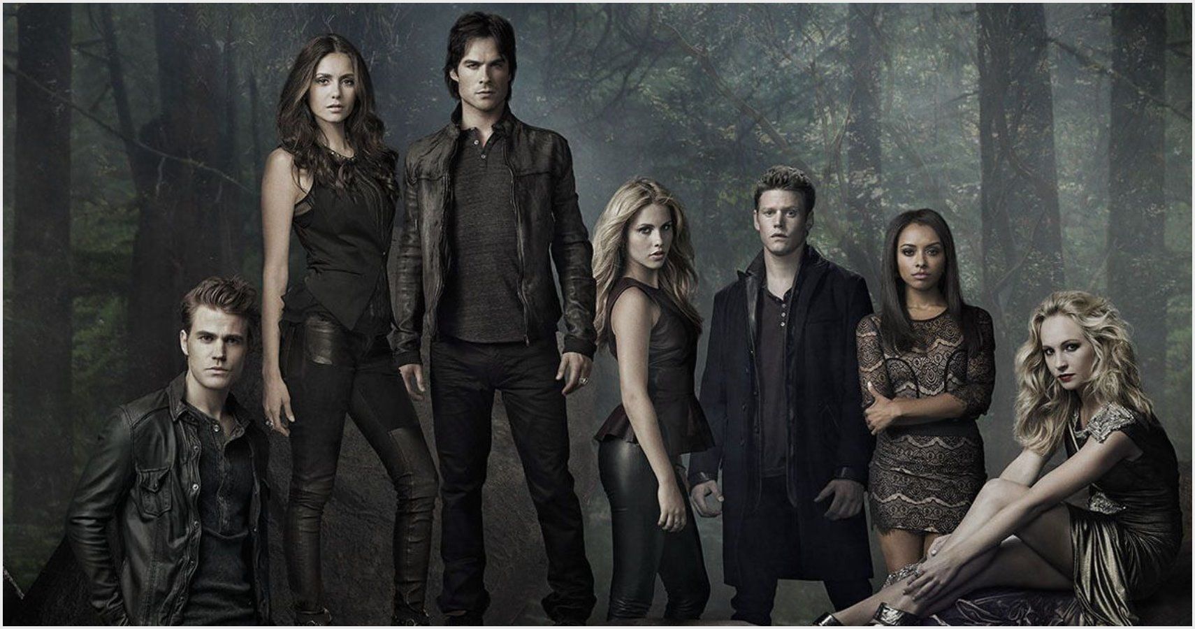 The Vampire Diaries All Cast Wallpapers Wallpaper Cave