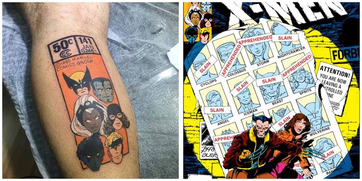 X Men 10 Tattoos Only Devoted Fans Will Understand Screenrant X Men 10 Tattoos Only Devoted Fans Will Understand Screenrant