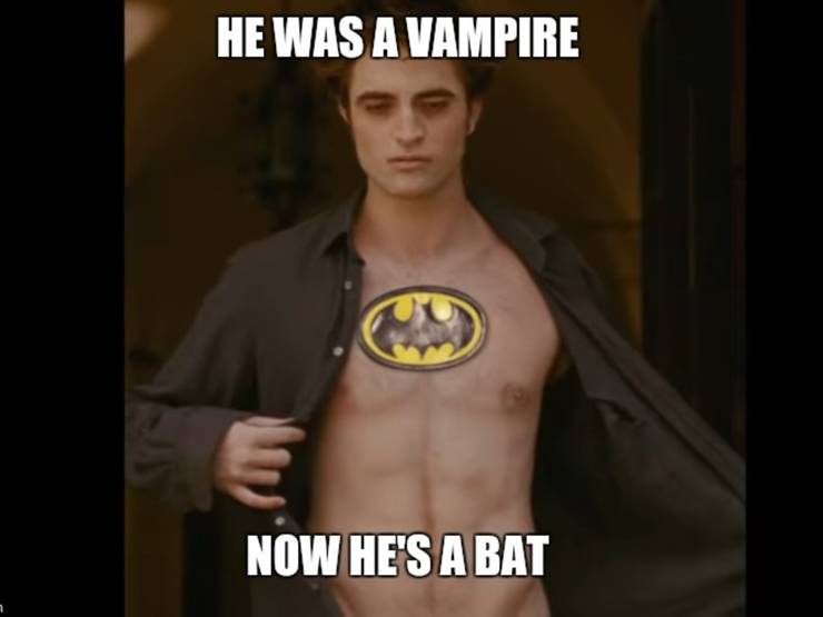 vampire to bat pattinson