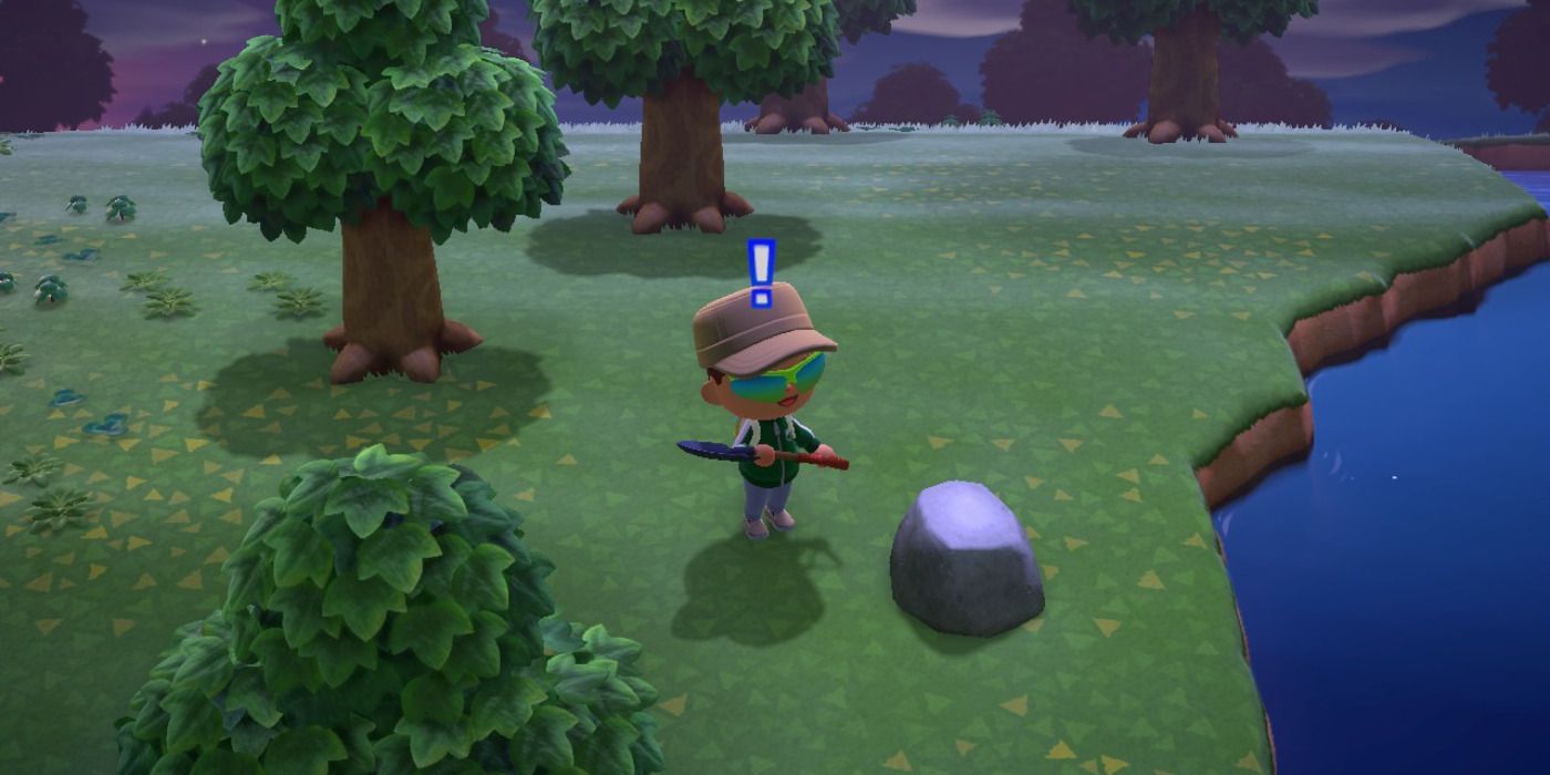 Animal Crossing New Horizons How to Spawn Your Island Rocks Together