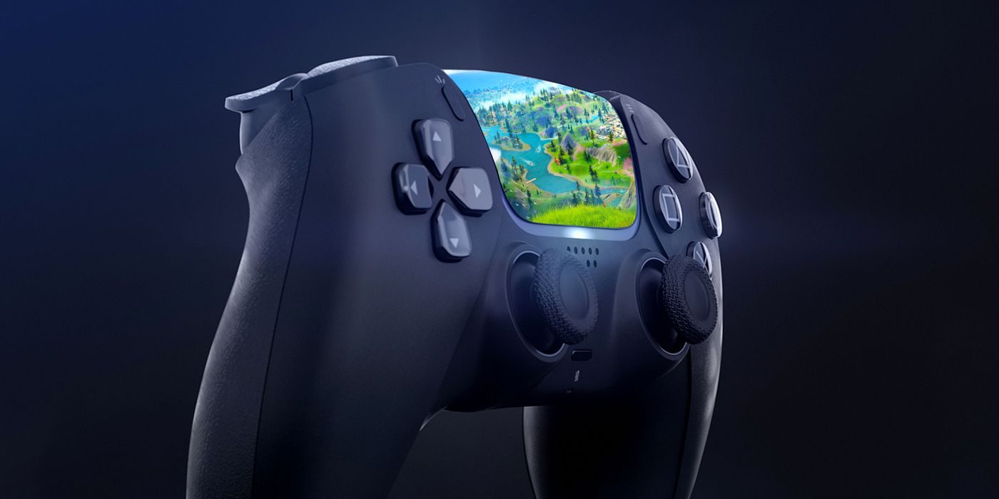 ps5 controller with screen