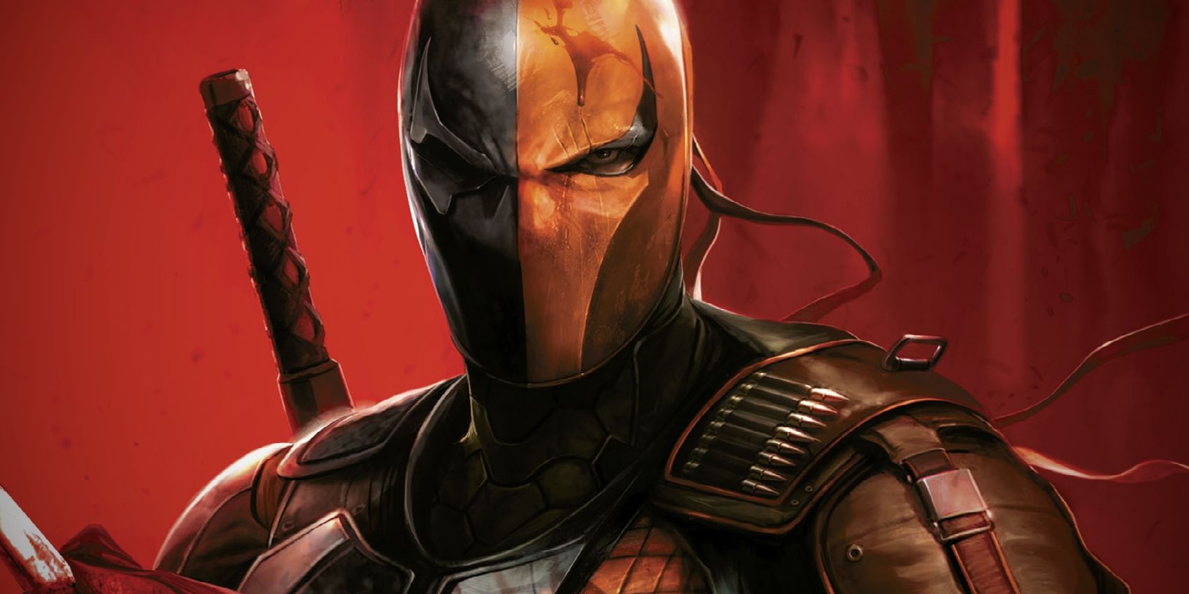 Deathstroke DC Comic Cover Art