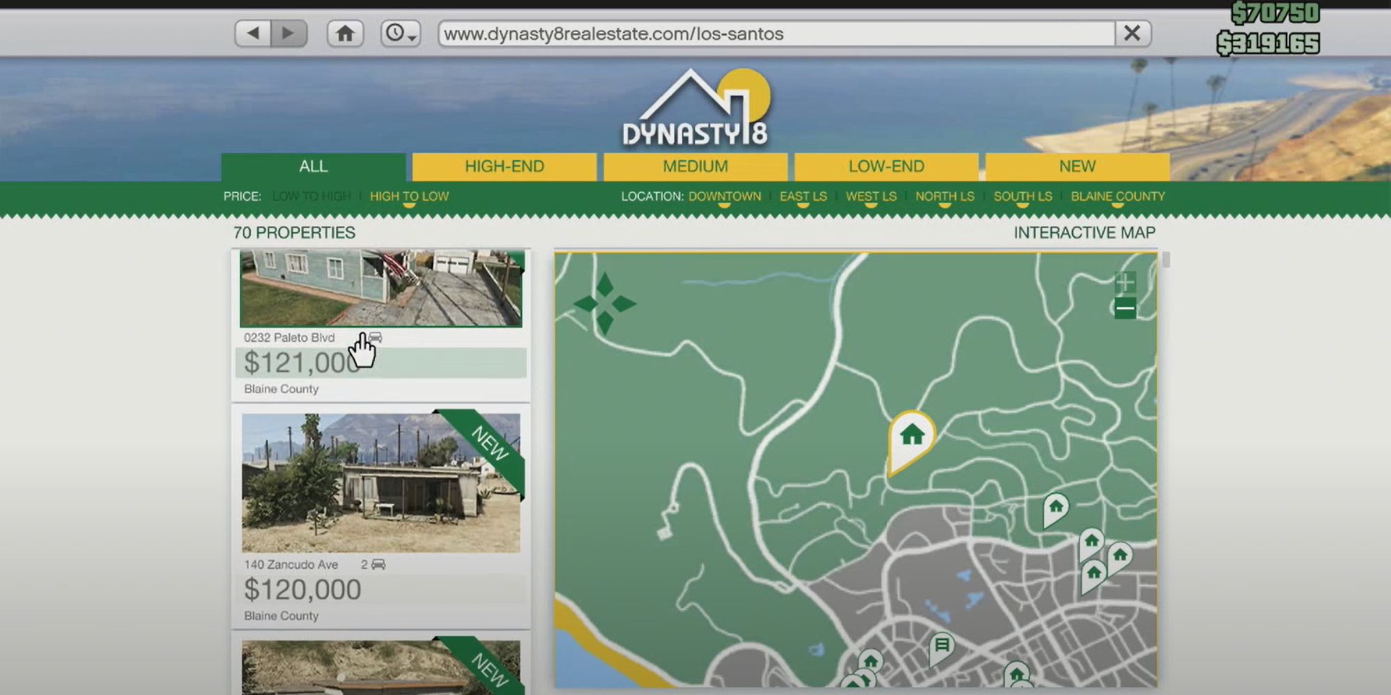 Gta V Garage Map Gta Online: How To Buy A Garage | Screen Rant