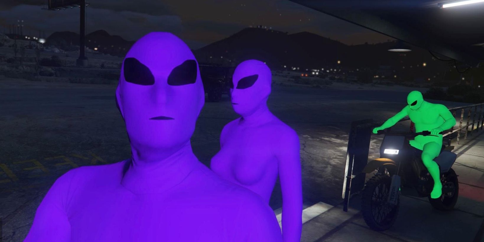 Is there any aliens in gta 5 фото 64