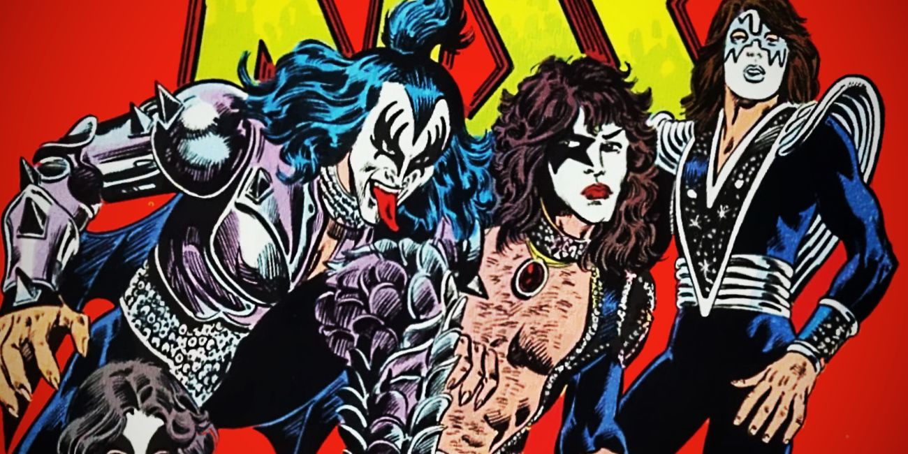 Marvels KISS Comic Was Inked With The Bands BLOOD (Seriously)