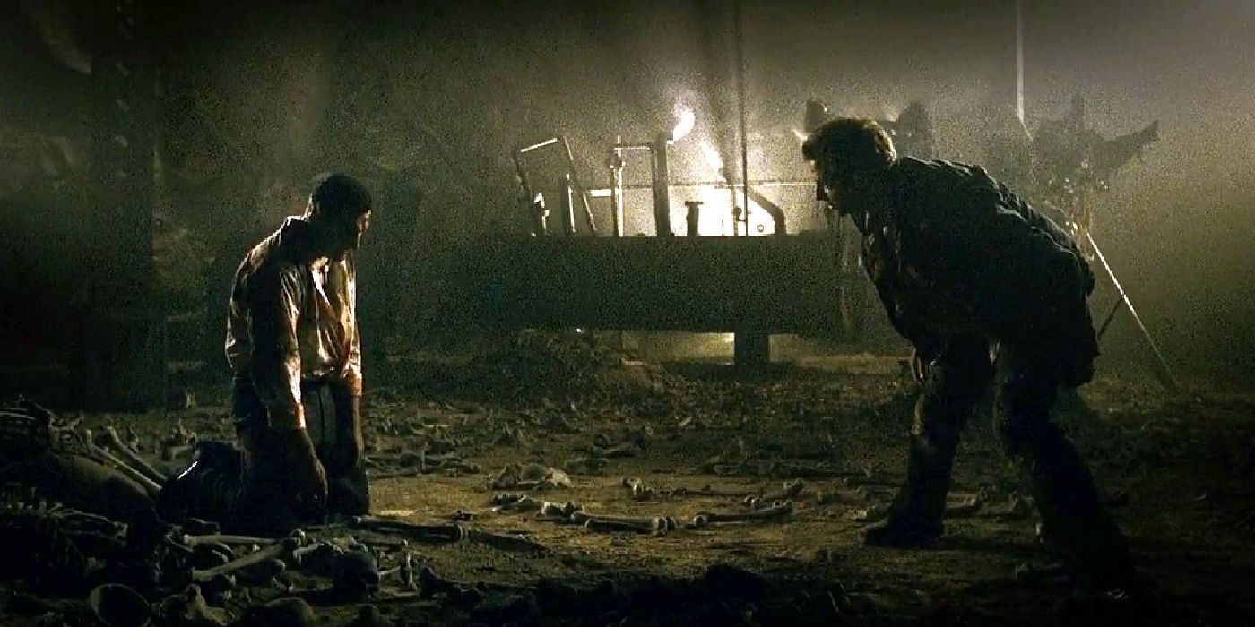 Midnight Meat Train Ending Bradley Cooper and Vinnie Jones
