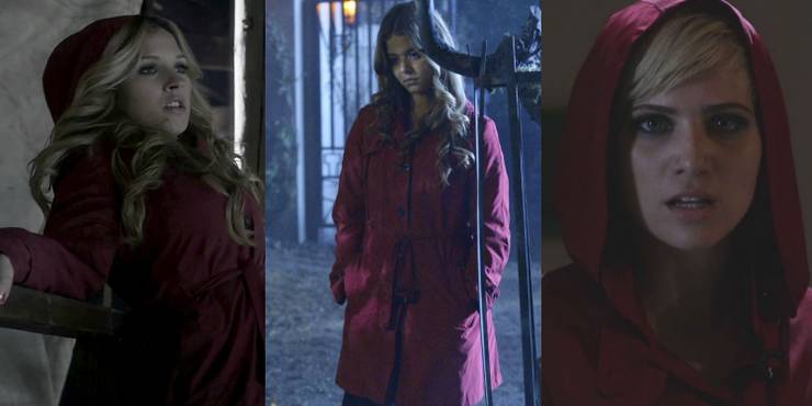 Pretty Little Liars Manteau Rouge