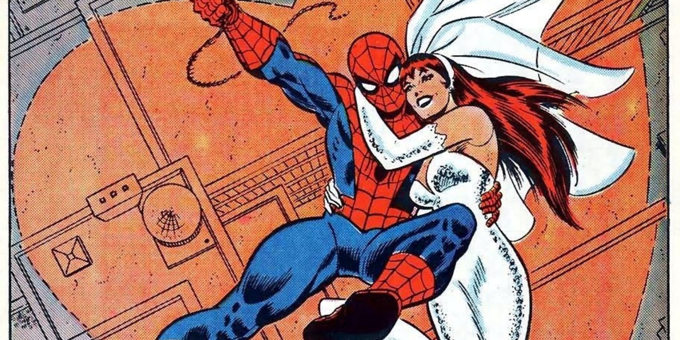 Spider Man Mary Jane Marriage