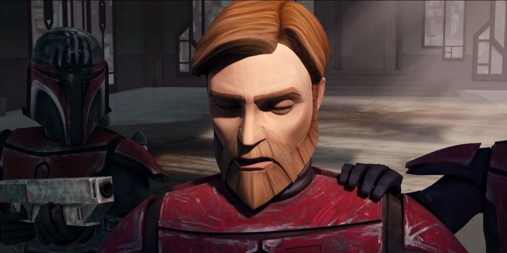 Star Wars The Clone Wars Obi Wan Satines death