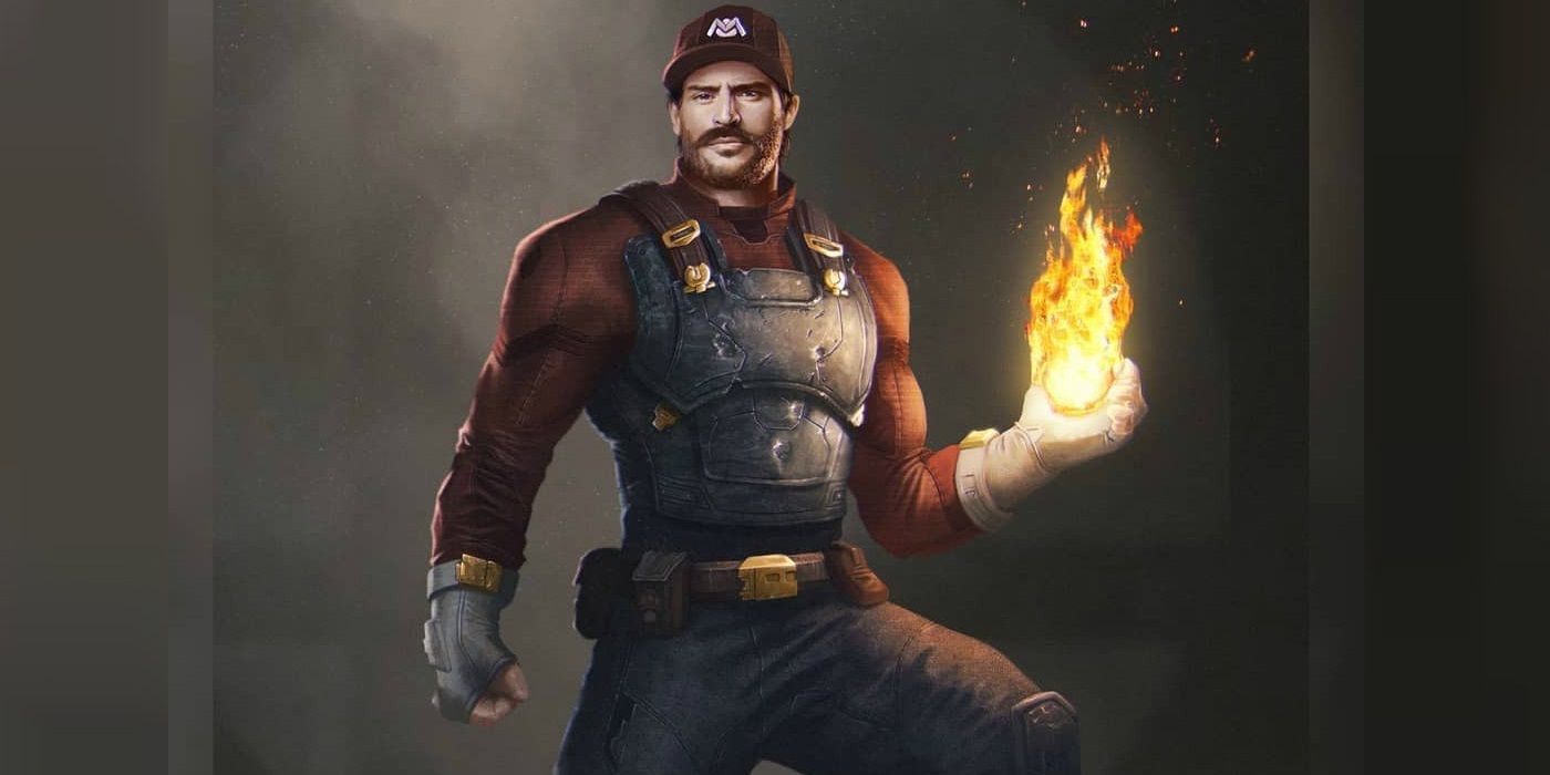 Joe Manganiello Is One Buff Mario In Live-Action Super Smash Bros. Fan Art