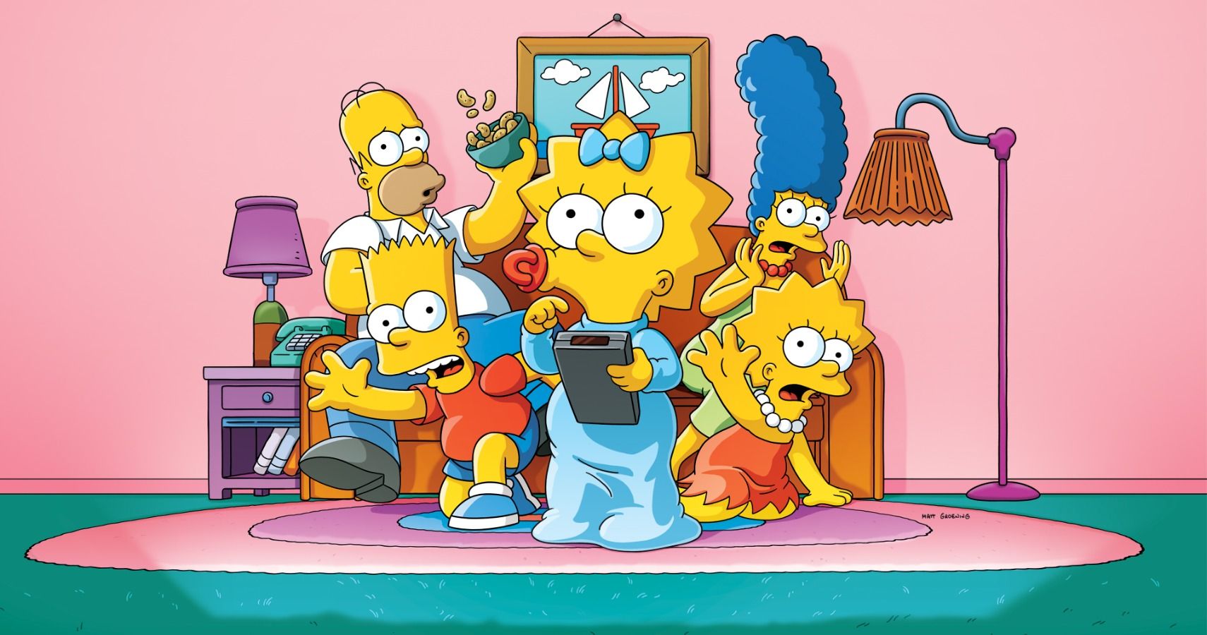 Simpson Family Naked