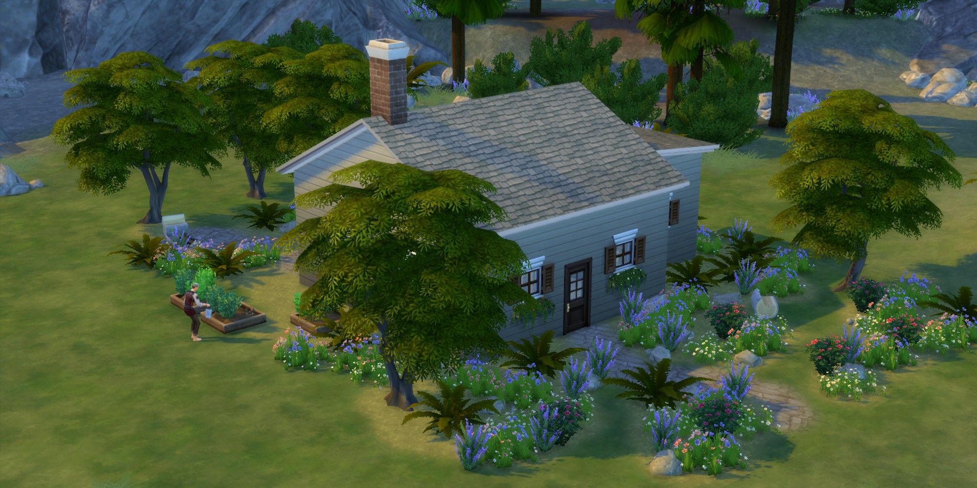 The Sims 4 Hermit House Granite Falls