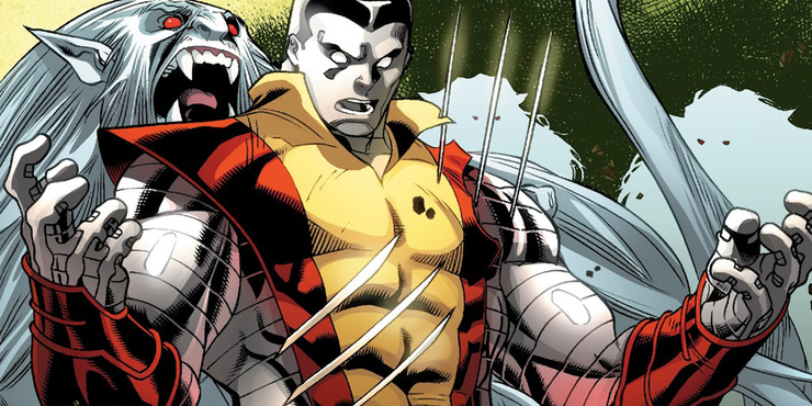 Wolverine Stabs Colossus