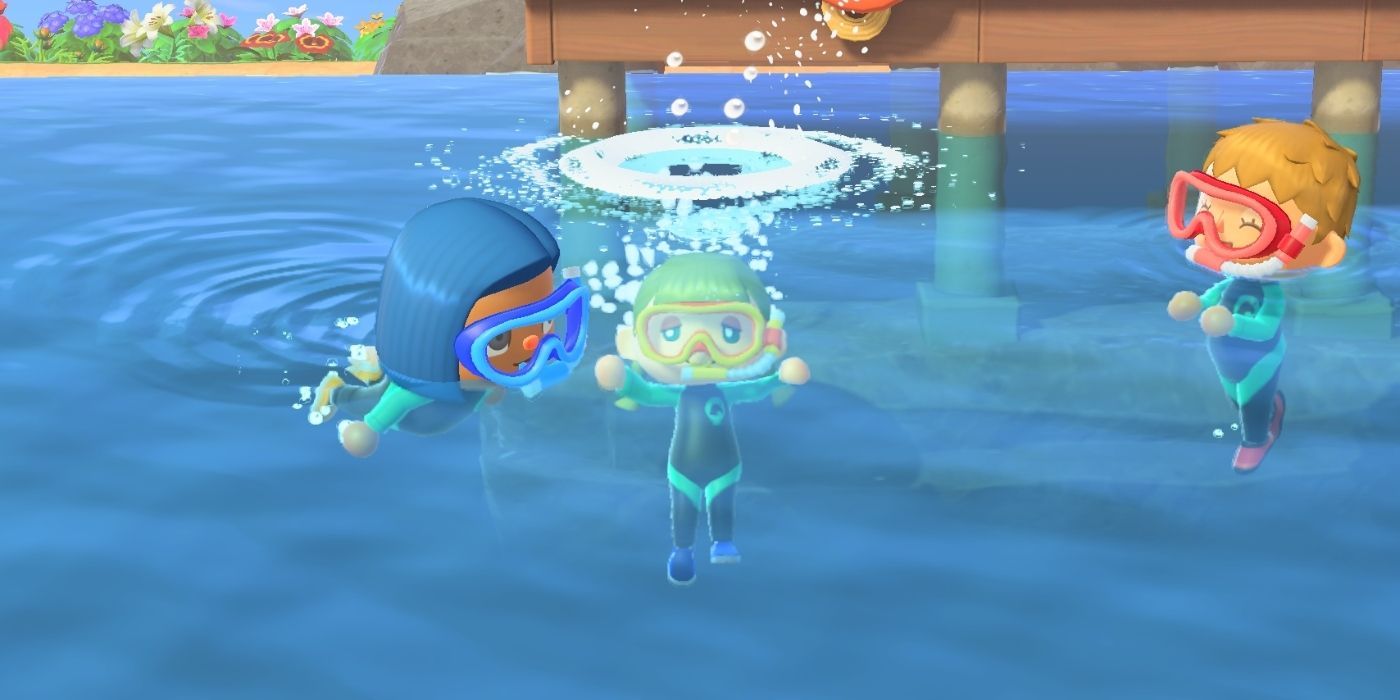 How Animal Crossings Swimming & Diving Update Will Change Gameplay