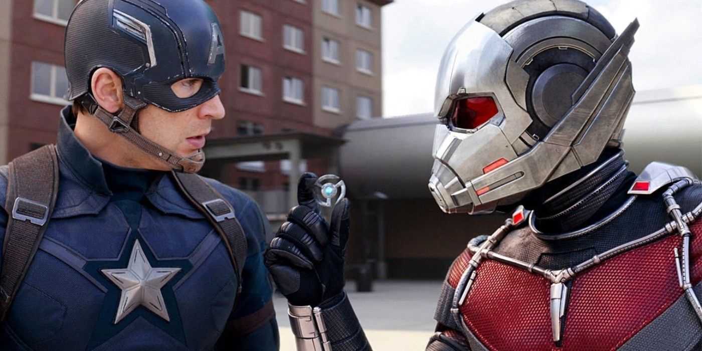 Captain America and Ant Man in Civil War