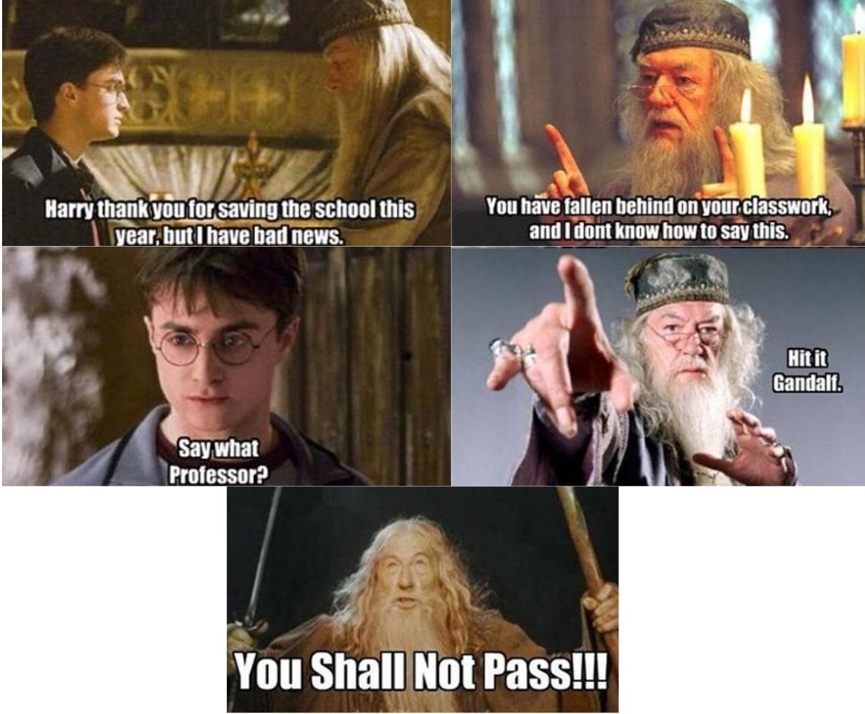 Lord Of The Rings 10 Hilarious You Shall Not Pass Memes That We Love 