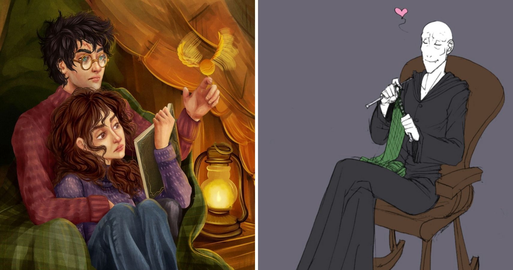 10 Pieces Of Harry Potter Fan Art That Change The Whole Story