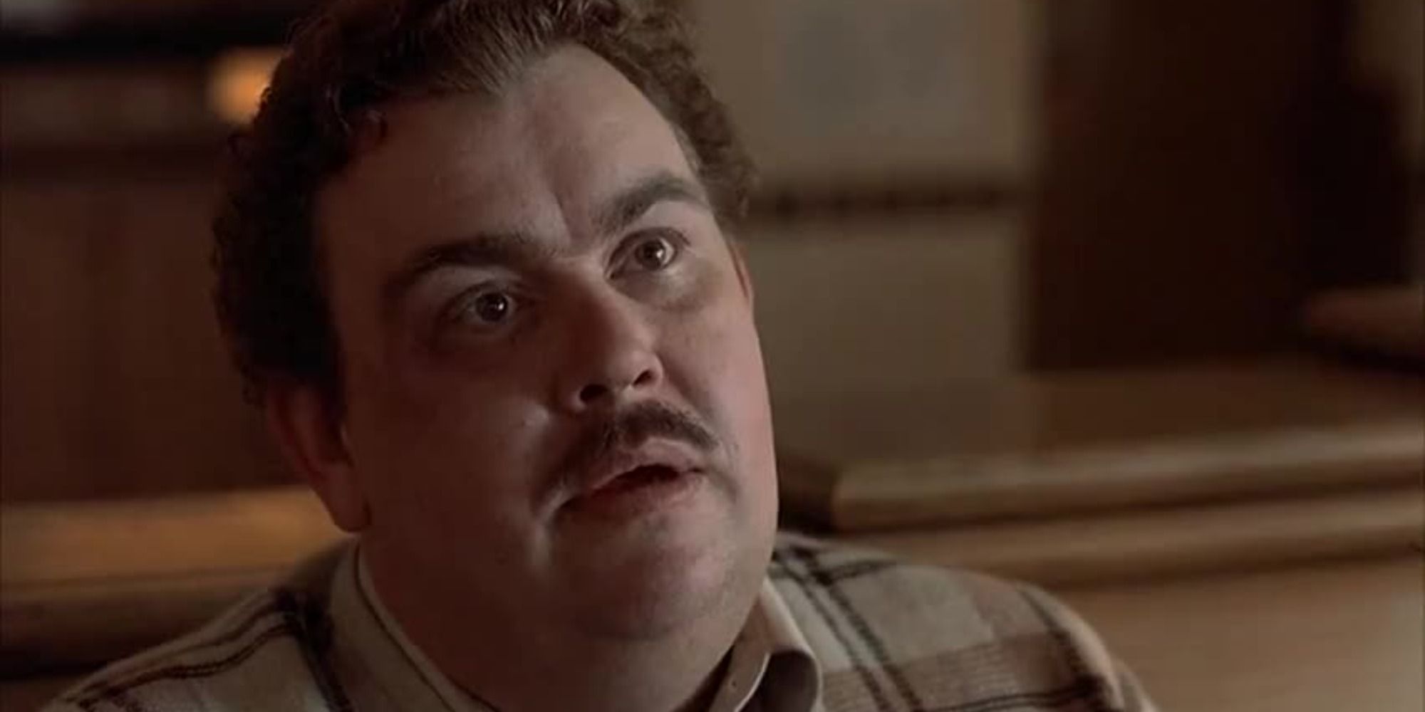 John Candy at the end of Planes Trains and Automobiles