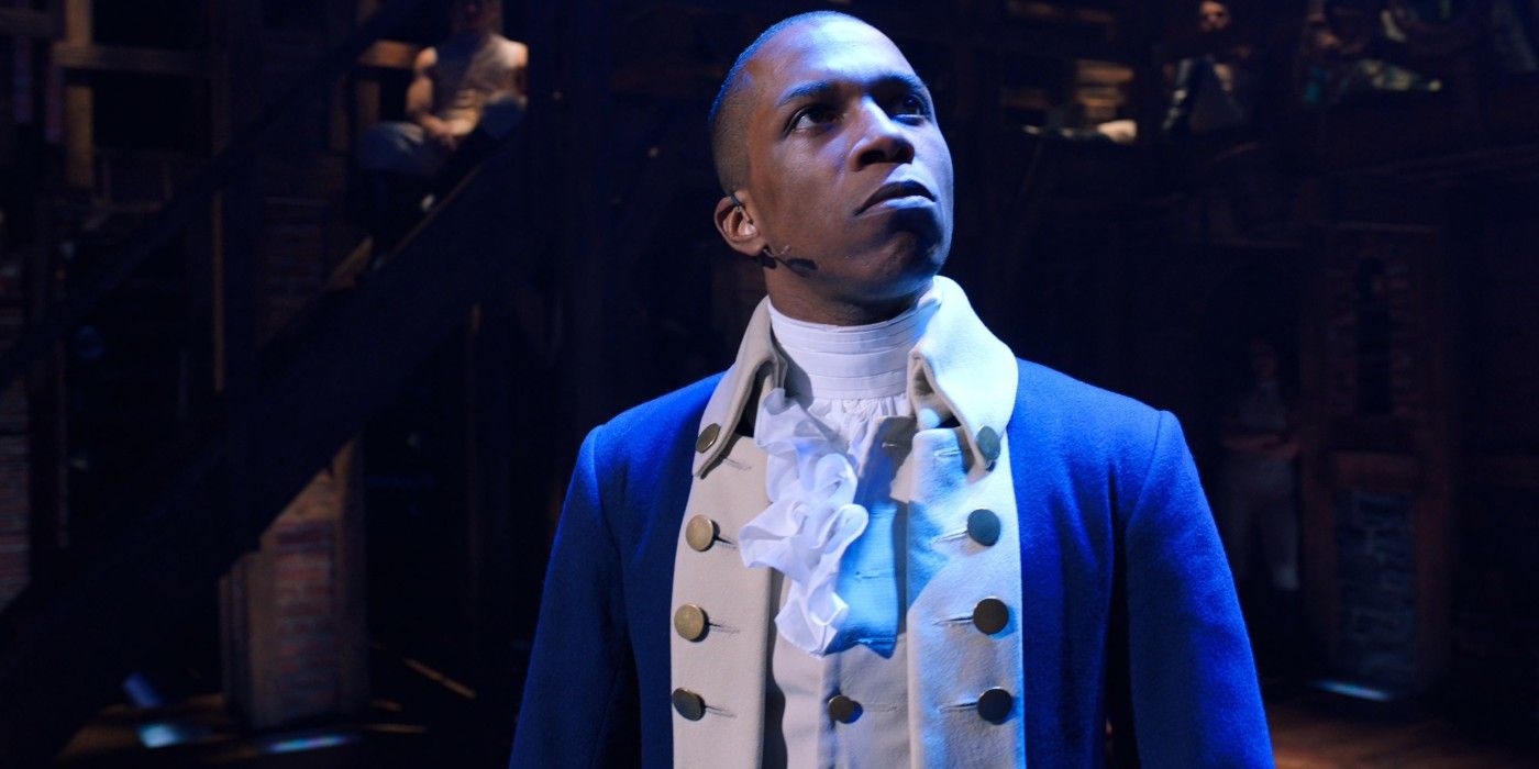 Leslie Odom Jr in Hamilton movie