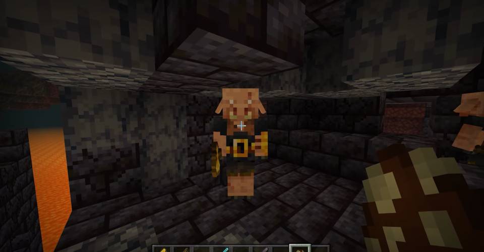 Minecraft How To Trade With Piglin Screen Rant