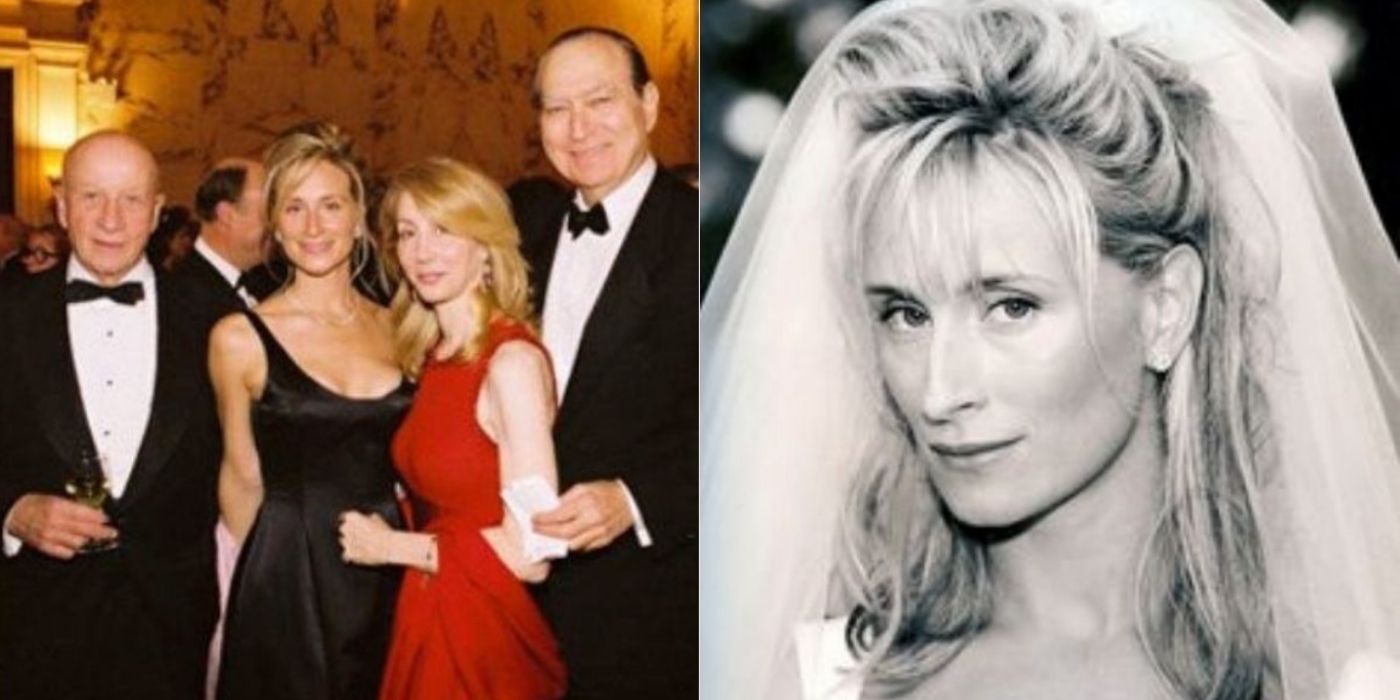 Sonja Morgan And Her Ex Husband On Their Wedding Day And At An Event 