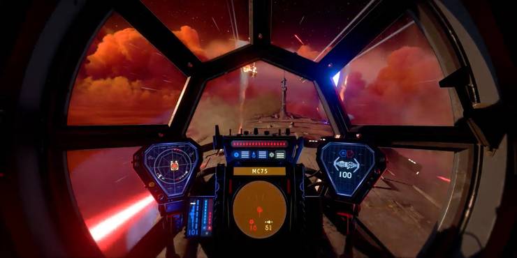 Star Wars Squadrons Includes A Free Fortnite X Wing On The Epic Games Store Pcgamesn