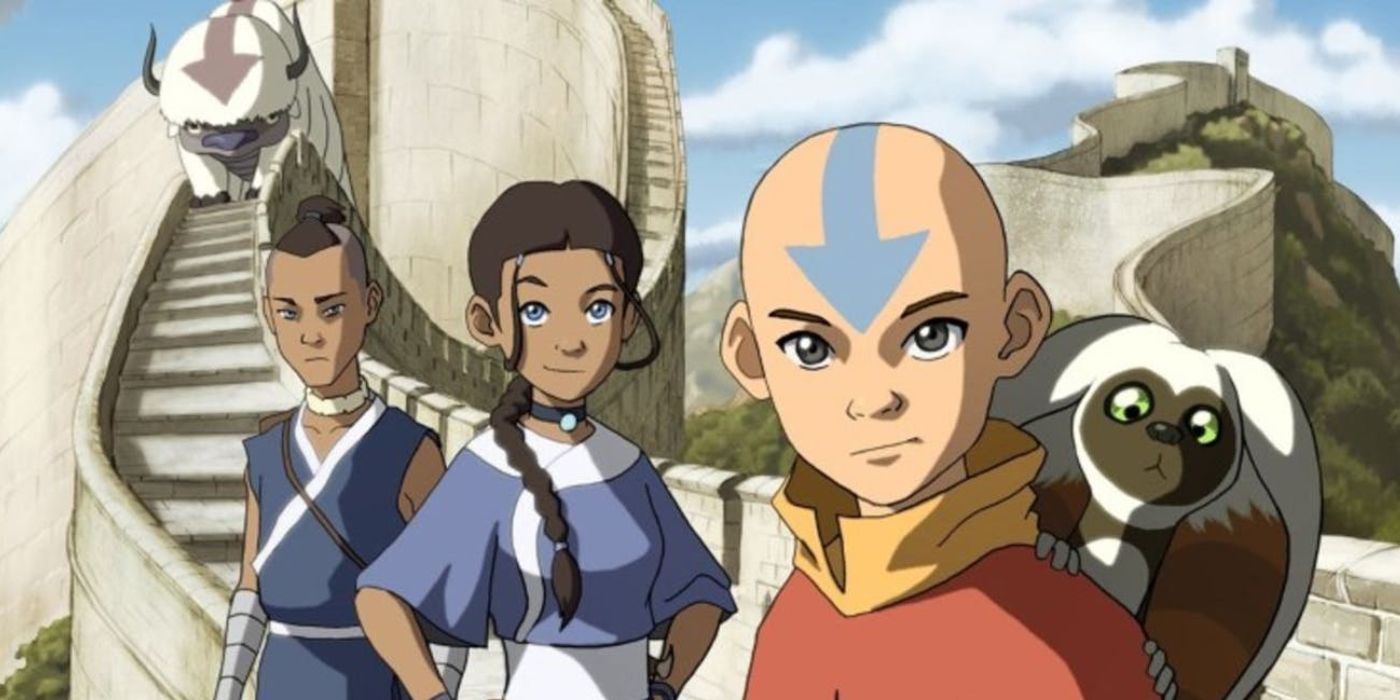 The main cast of Avatar The Last Airbender