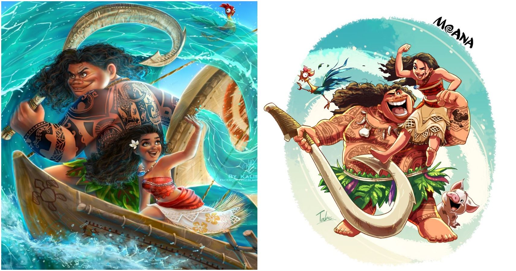 Disneys Moana 10 Pieces Of Fan Art That Will Take Your Breath Away