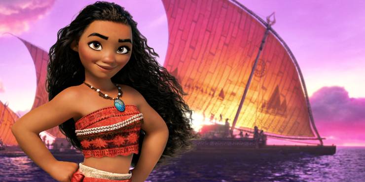 moana disney barcos