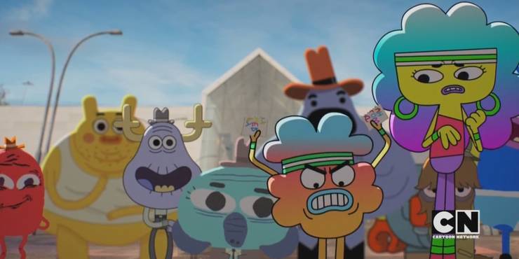 top 10 cartoon network shows in the last decade ranked according to IMDb amazing world of gumball Cropped