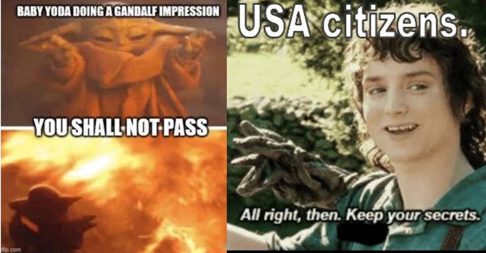 Lord Of The Rings 10 Hilarious You Shall Not Pass Memes That We Love