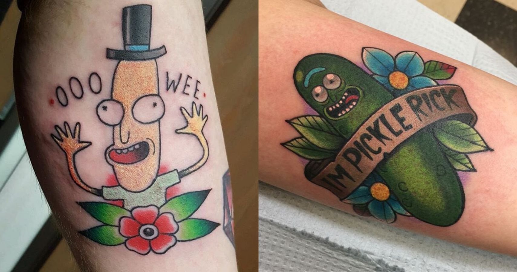 10 Tattoo Ideas For Fans Of Rick & Morty