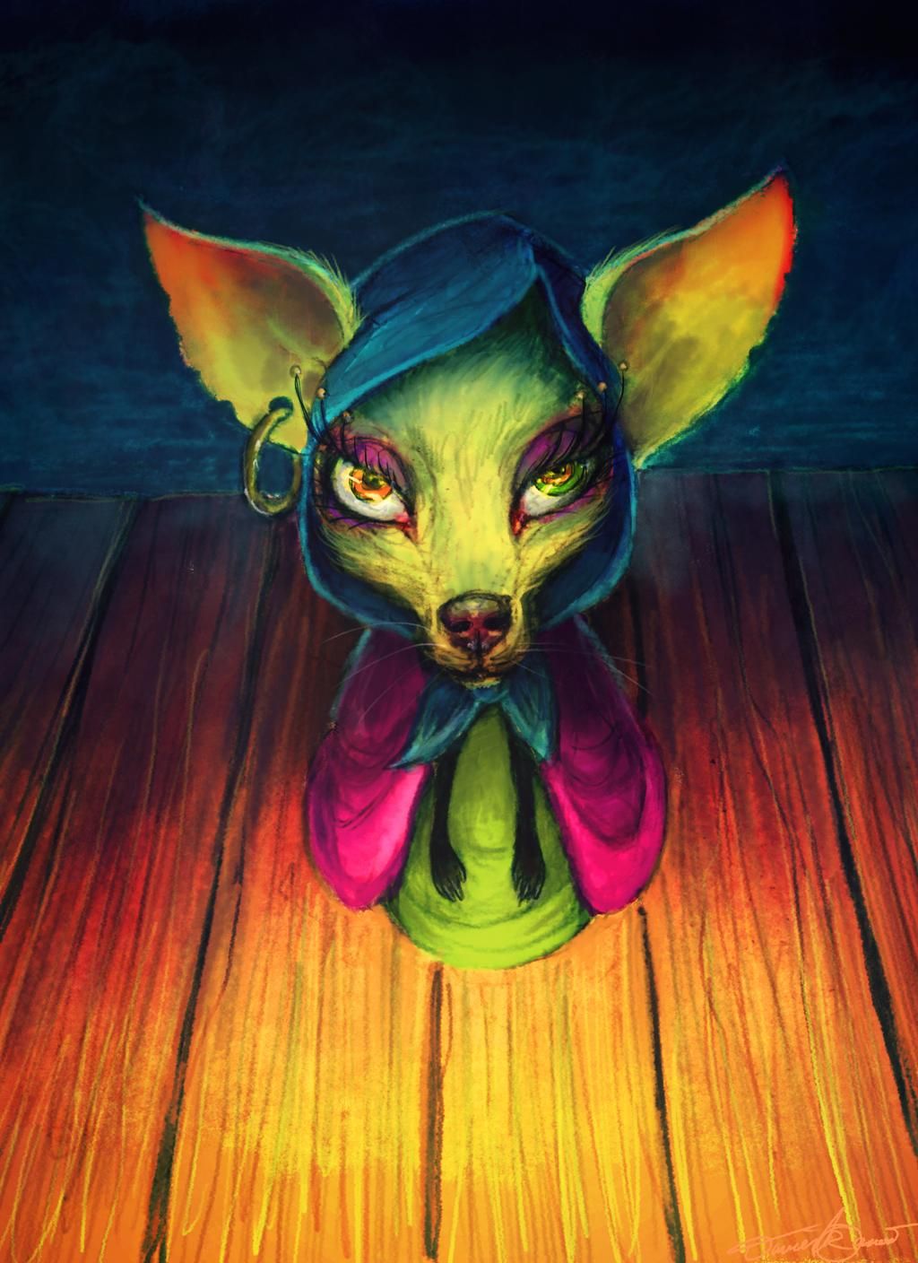 10 Pieces of Courage The Cowardly Dog Fan Art That Make Us Nostalgic