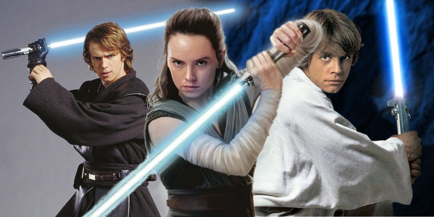 Star Wars All 3 Of Luke Skywalkers Canon Lightsabers Explained