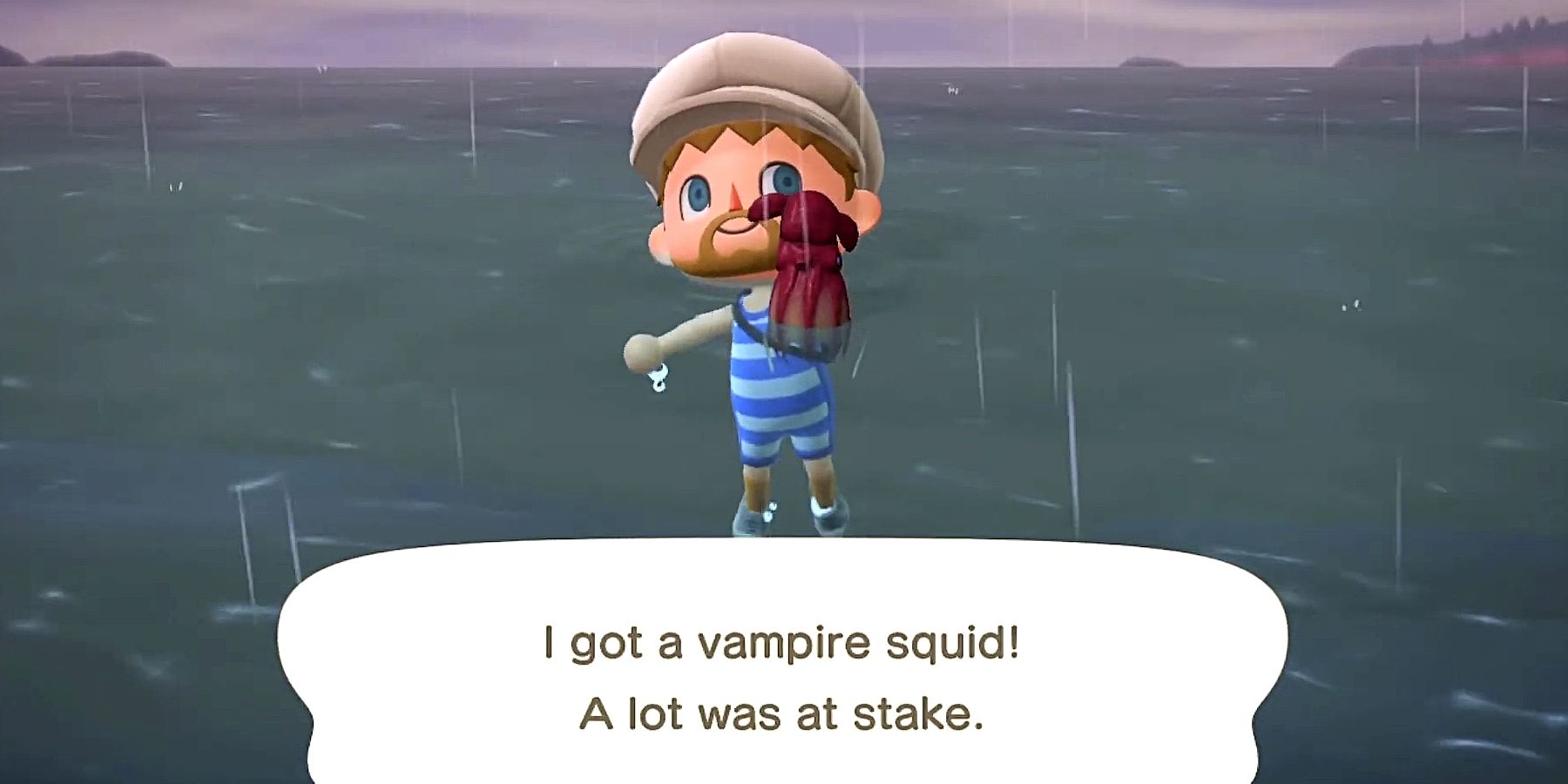 Animal Crossing New Horizons Vampire Squid