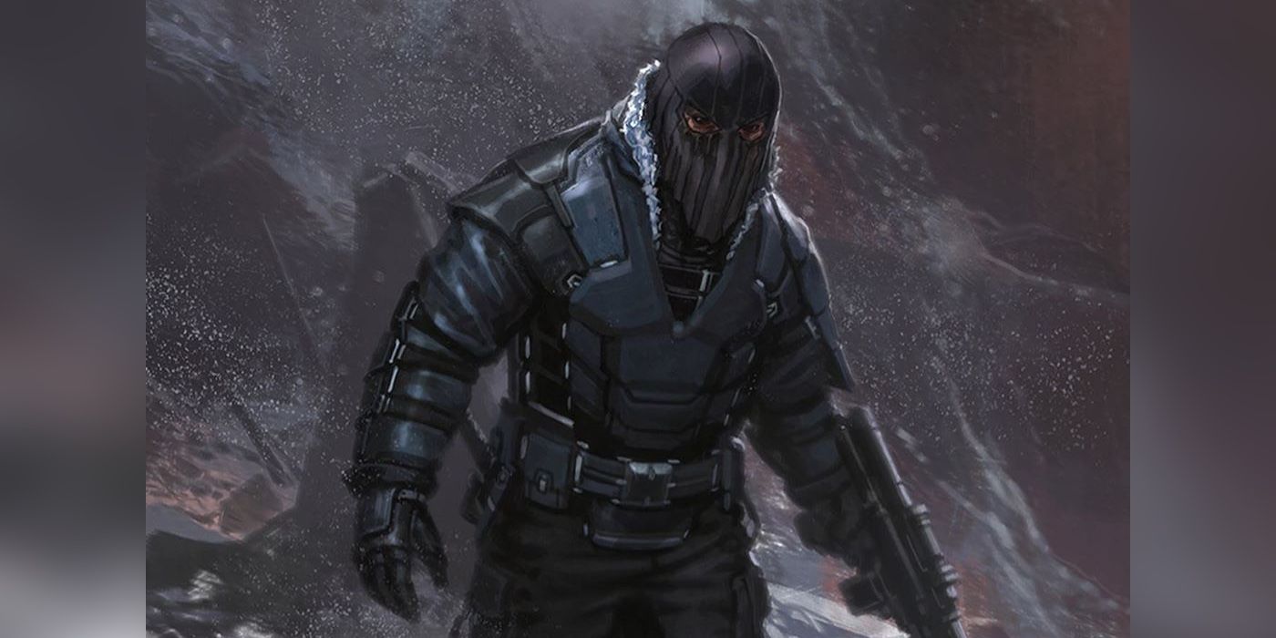 Zemo Wears His Purple Mask in Early Civil War Concept Art